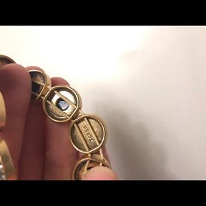 J. Crew Jewelry - JCrew navy rhinestone bracelet J. Crew Jewelry - JCrew navy rhinestone bracelet